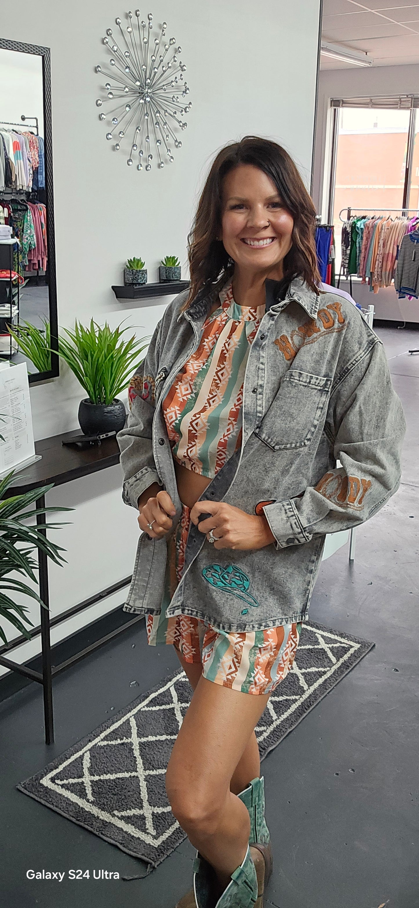 Aztec Halter short set