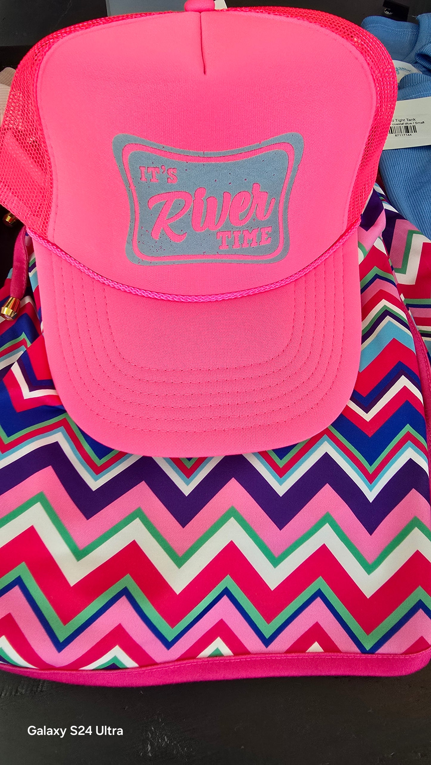 It's River Time Trucker hat