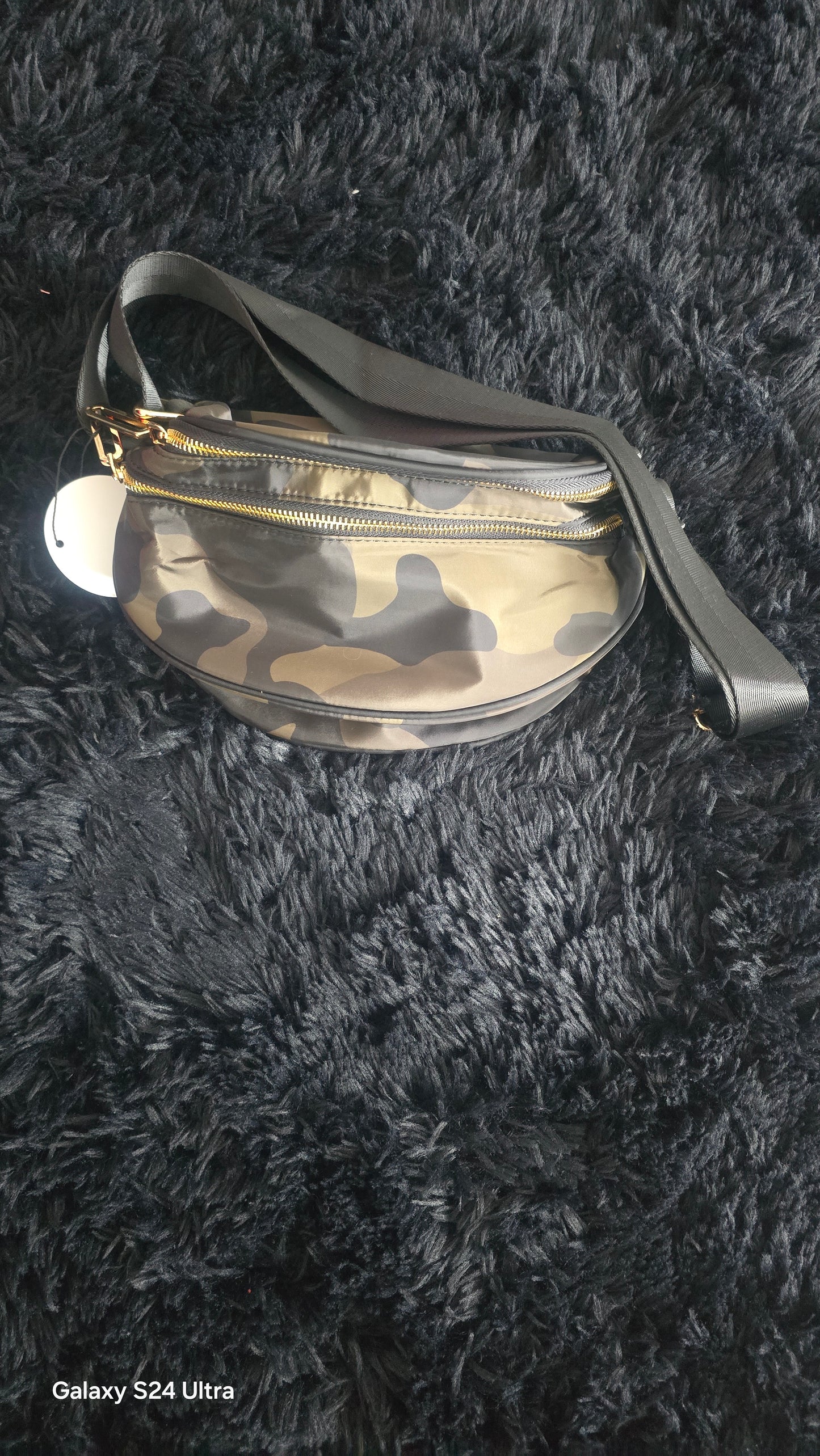 The Samantha- Double Zippered Sling bag