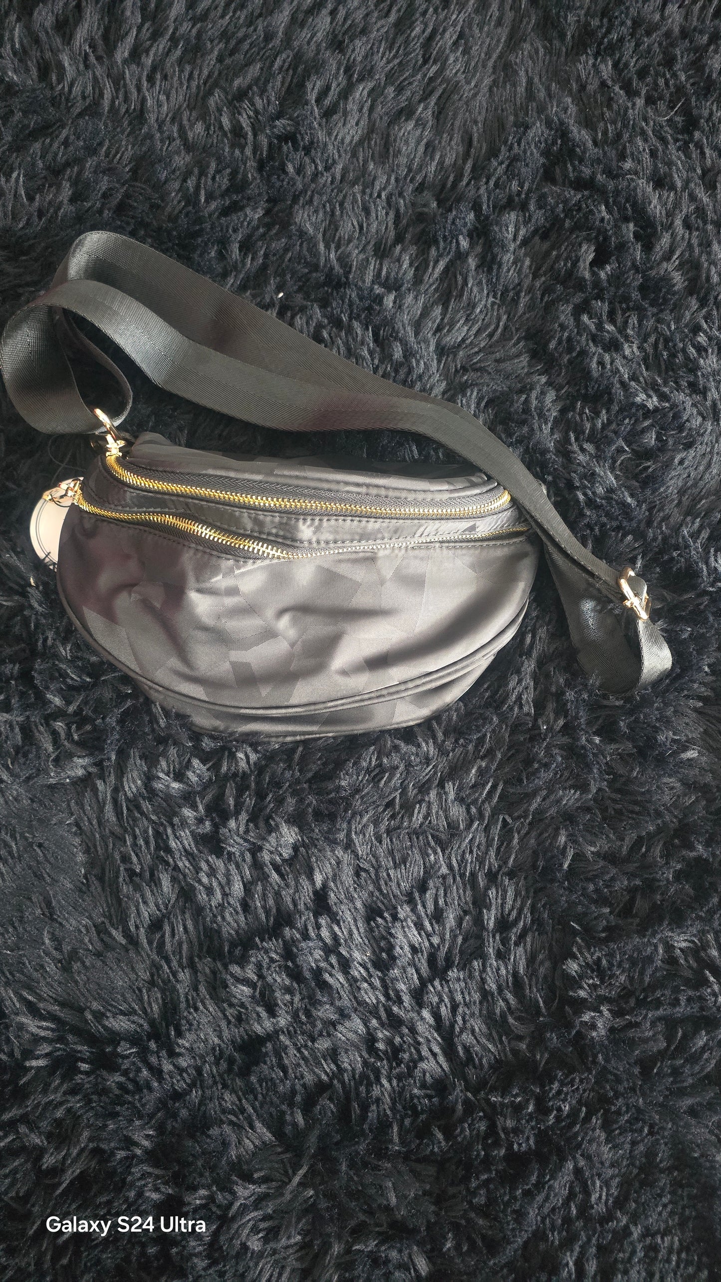 The Samantha- Double Zippered Sling bag