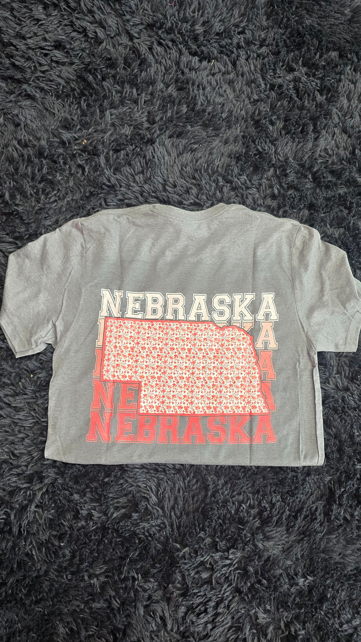 Floral Nebraska T-shirt