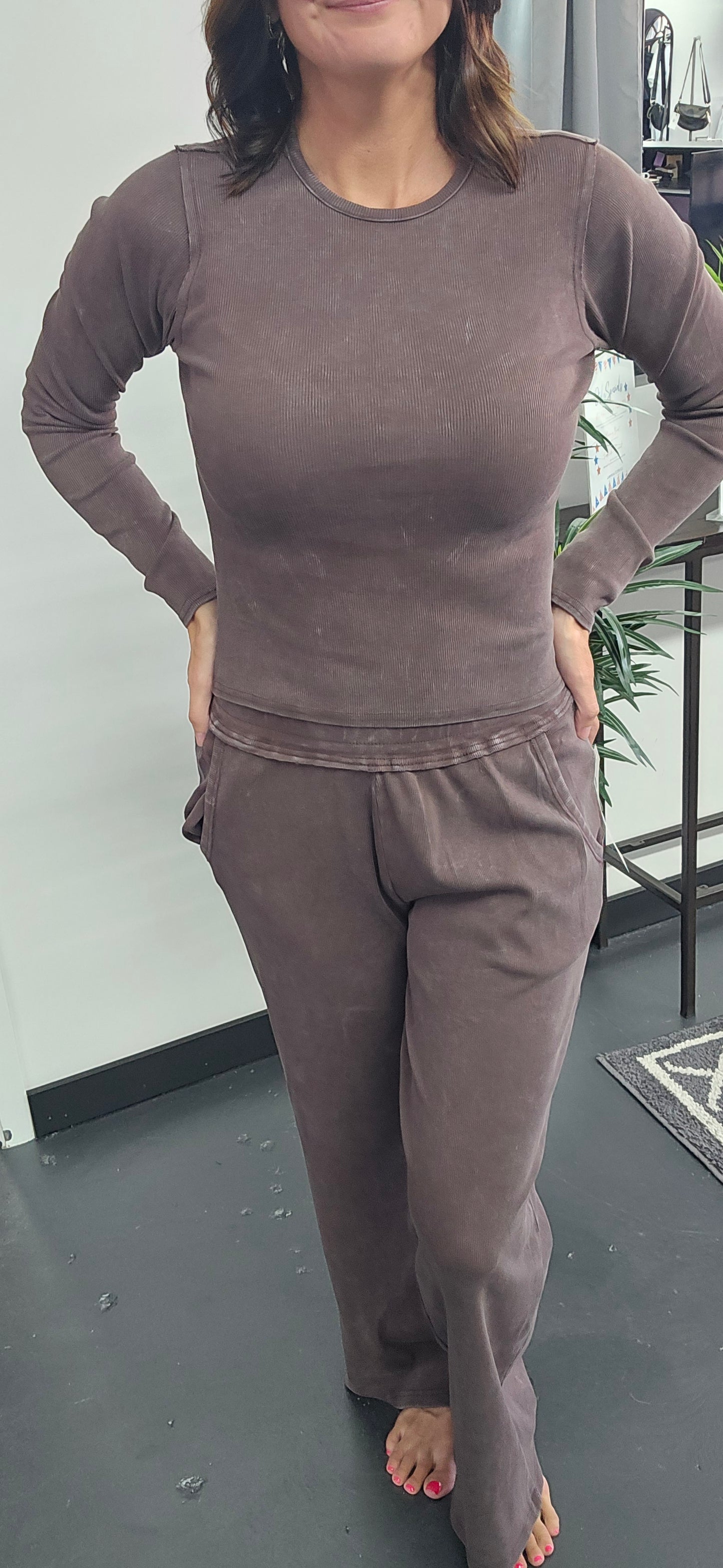 Mineral Wash Cotton Lounge Set