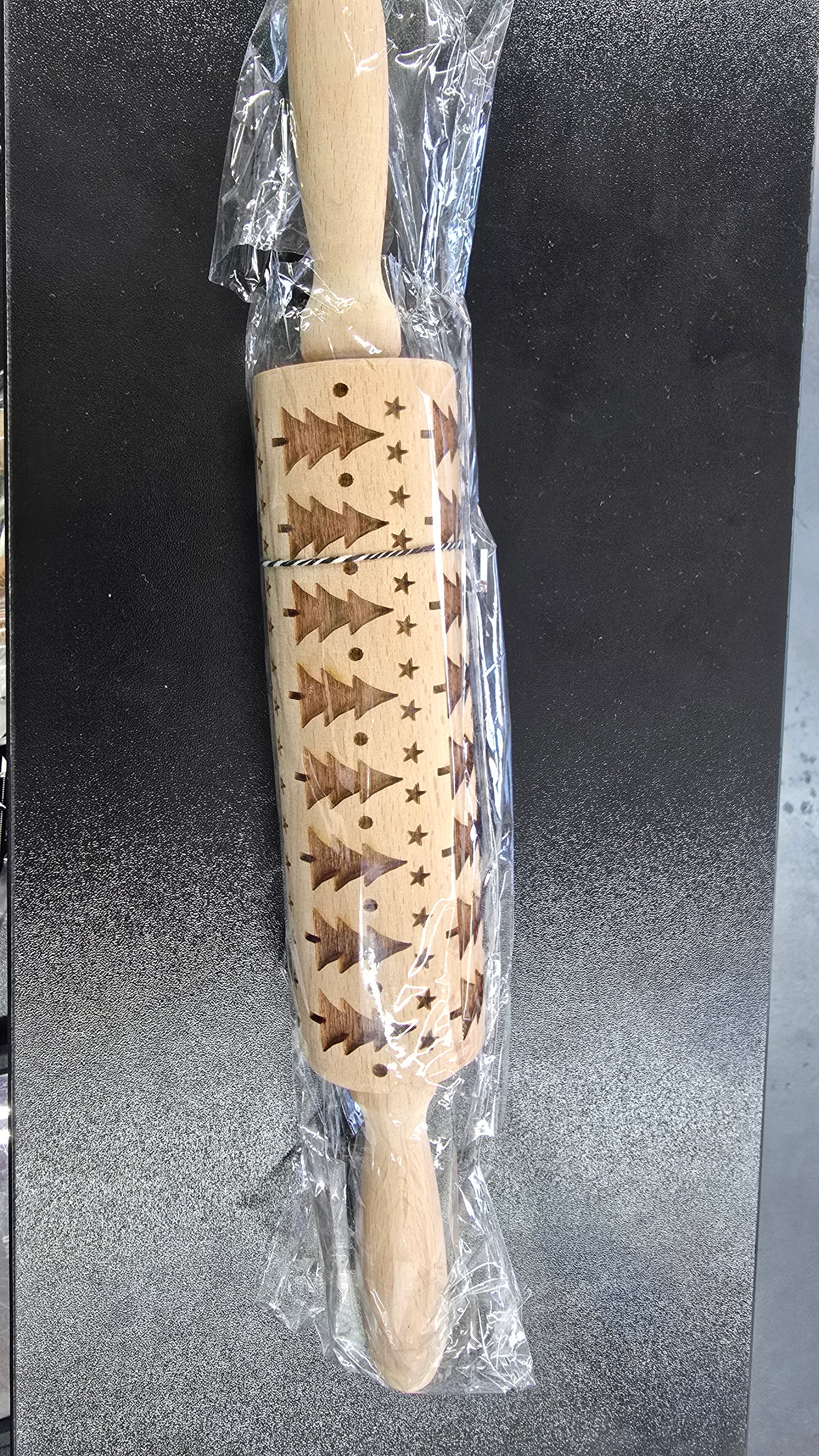 Wooden Holiday Rolling Pins/cookie cutters
