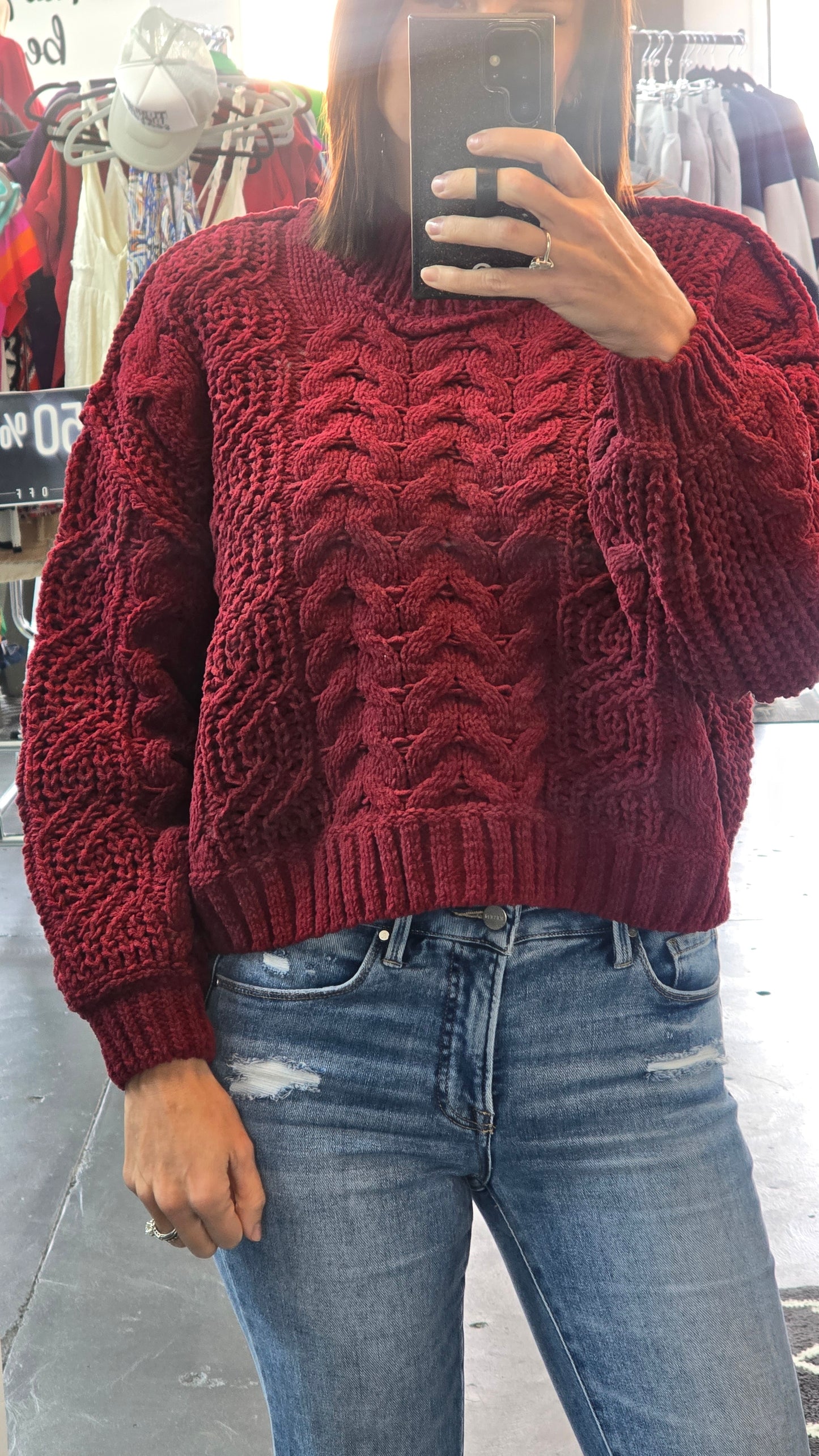 Cable Knit Sweater
