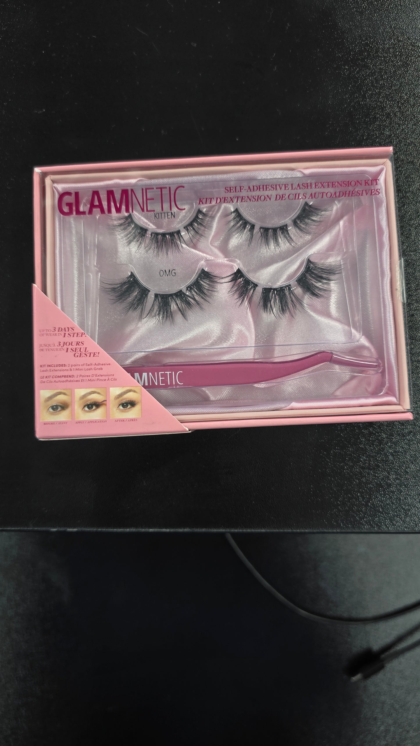 Wispy Ready under lash extensions