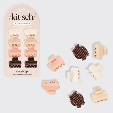 Kit-sch- Mini Cloud claw clips 8pcs