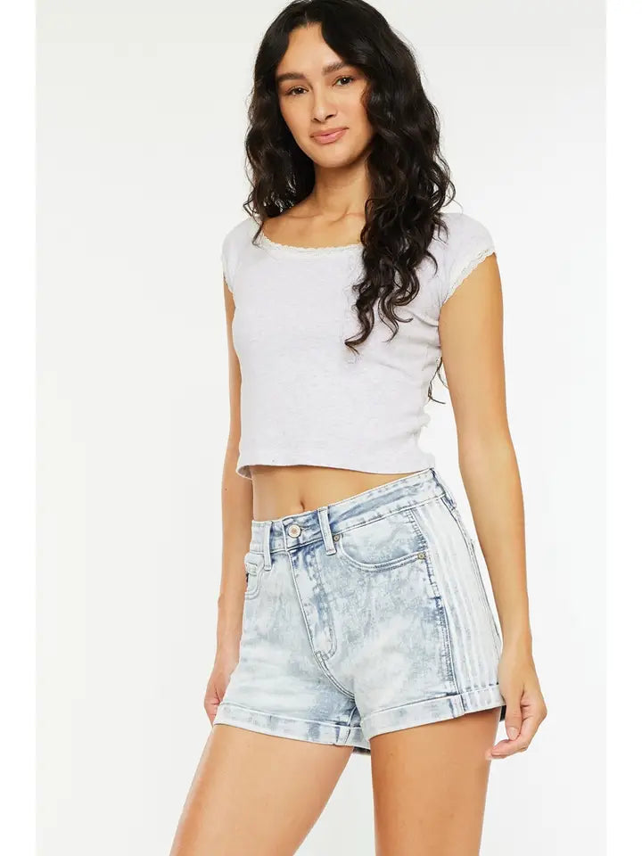 High Rise "Mom" shorts