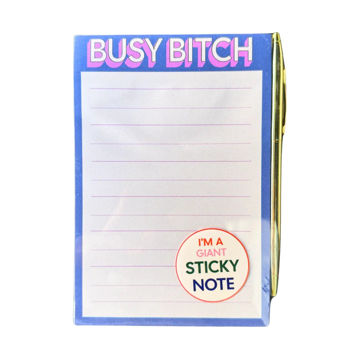 Busy Bitch Sticky Notes