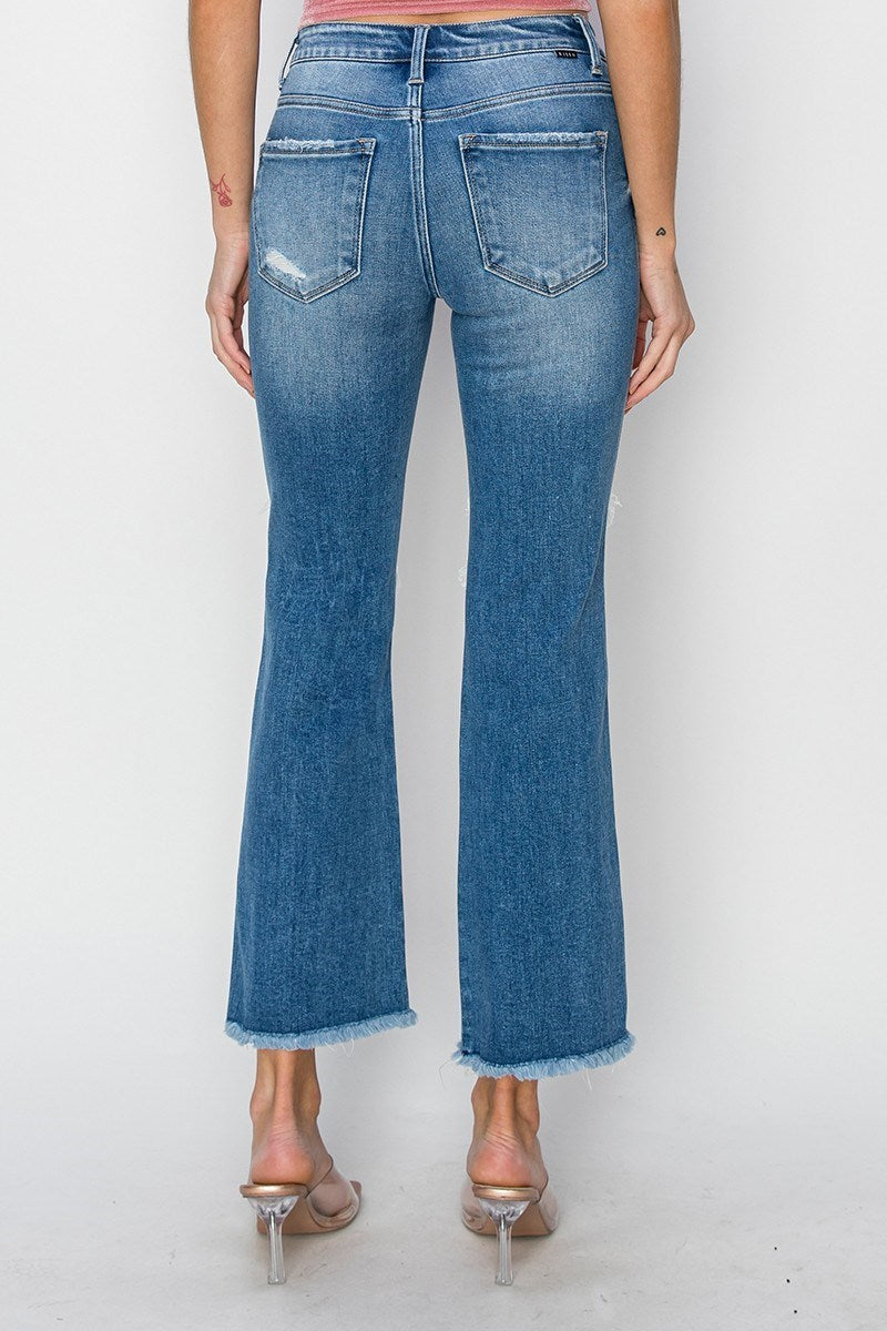 Medium- Mid Rise Crop Flare