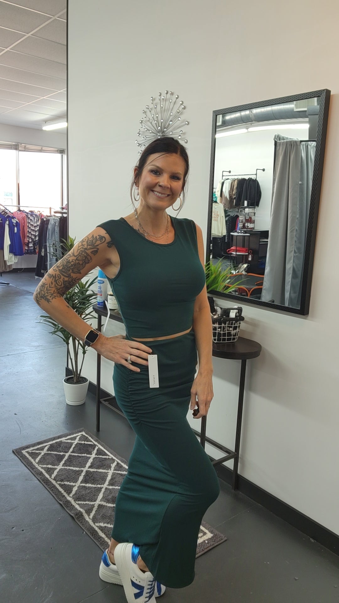 Shirring Long Skirt – Fearlessly Styled