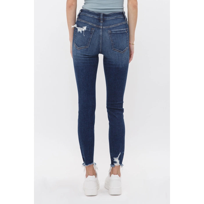 Barbara midrise ankle skinnies- by MICA