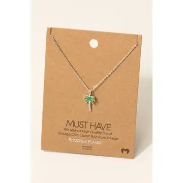 Palm Tree Pendant