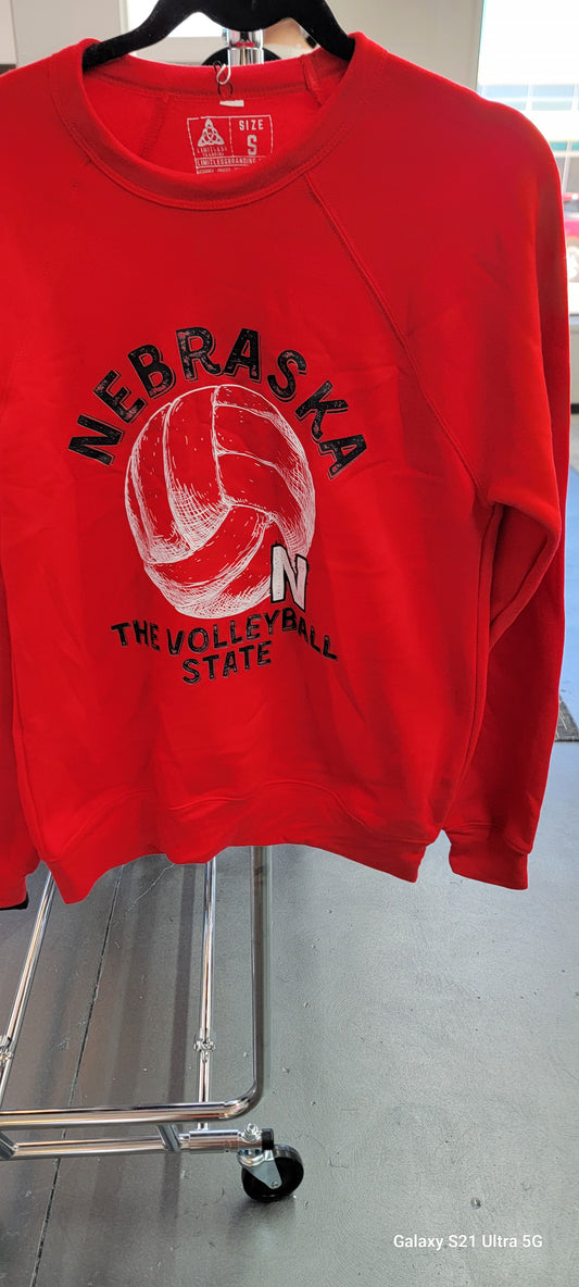 Nebraska the V-ball State Sweatshirt