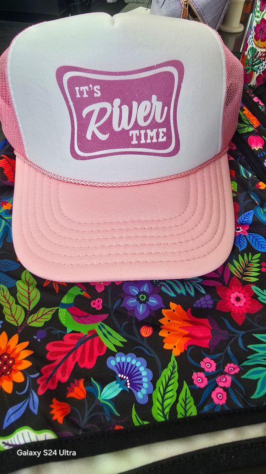It's River Time Trucker hat