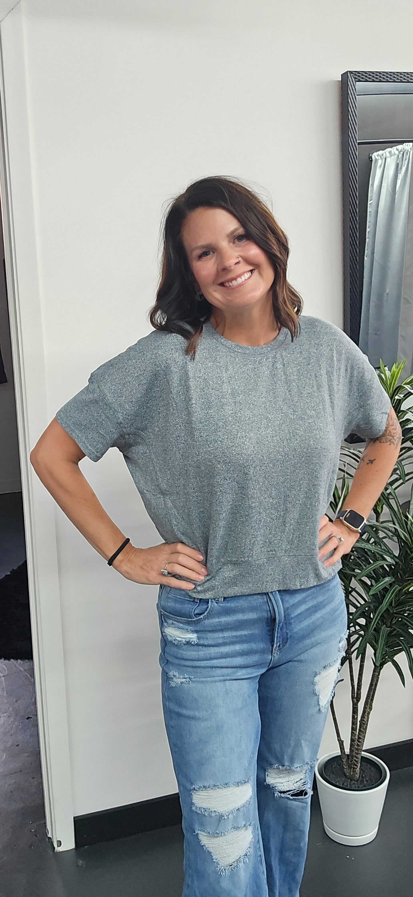 Hacci Dolman Top