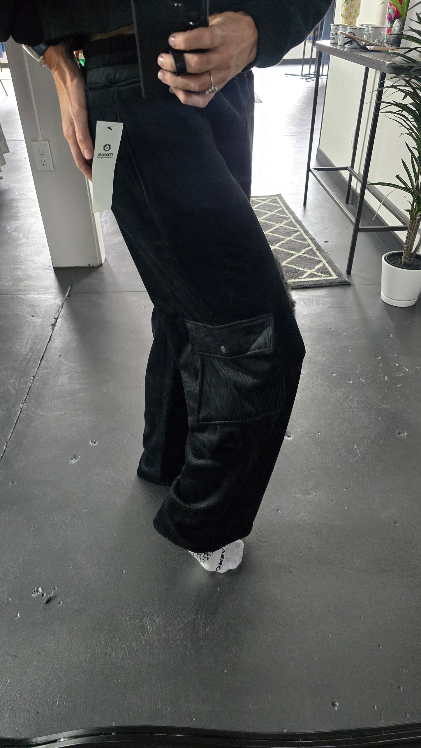 Soft Lux Cord Cargo Pants