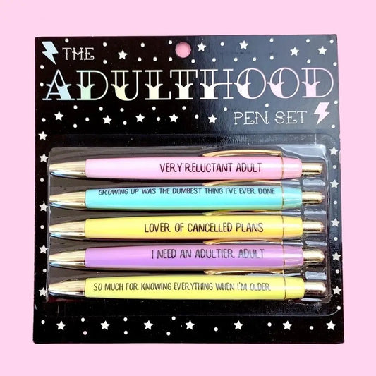 The Adulthood Pen Set