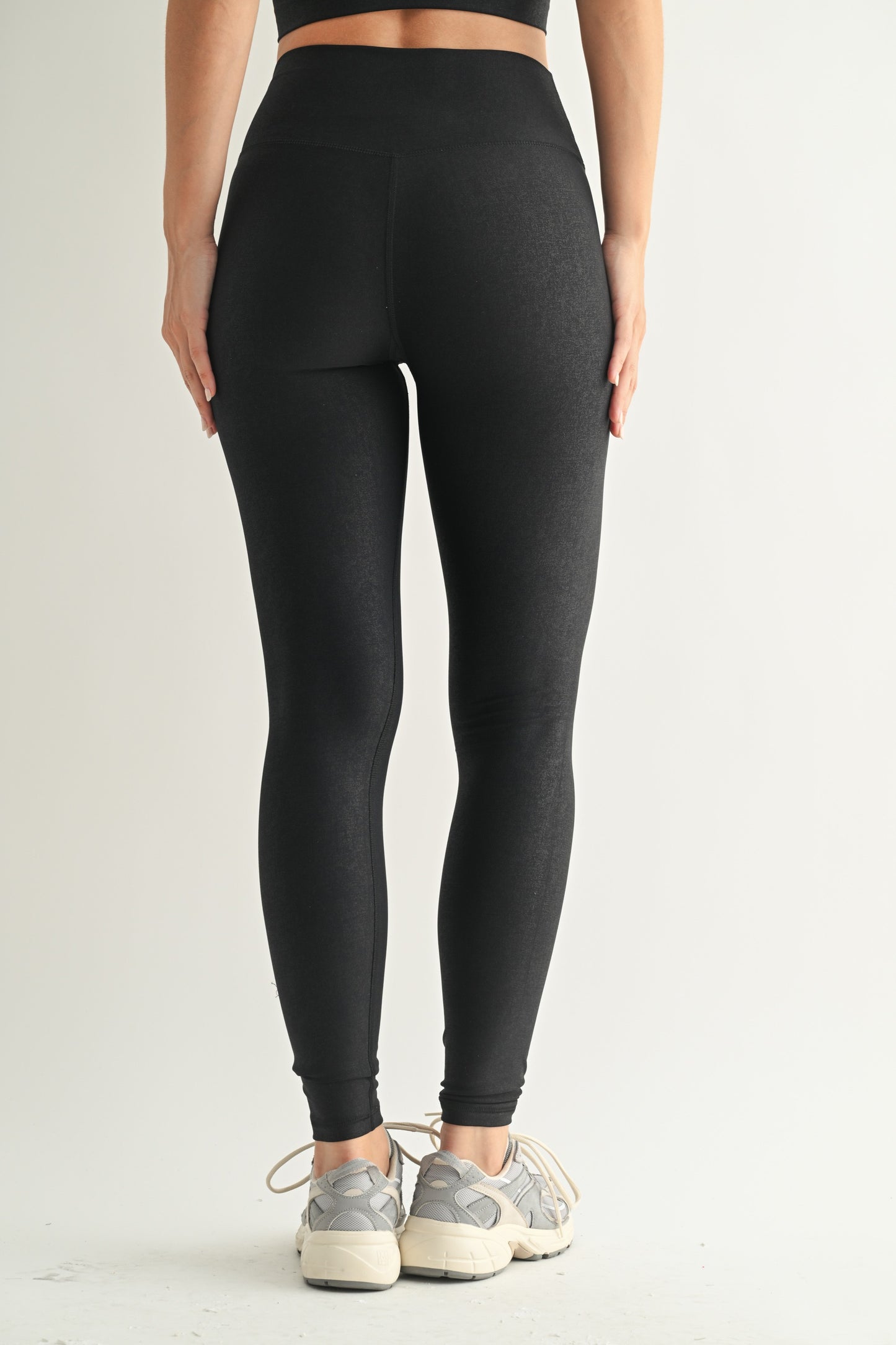 Cross Over Foil Legging