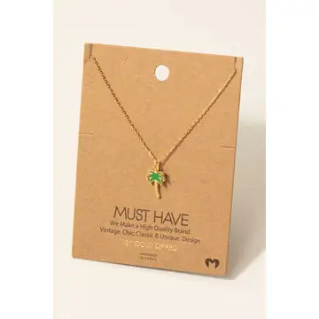 Palm Tree Pendant