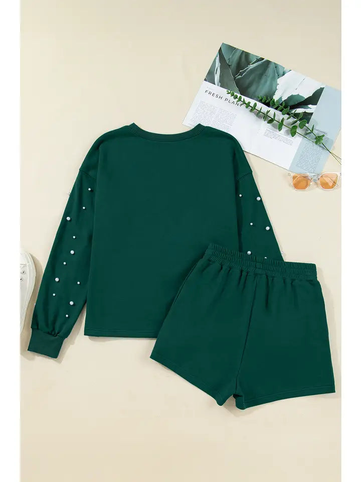 Pearl Pullover and mini skort set.
