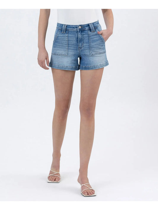 Patch Pocket Jean shorts