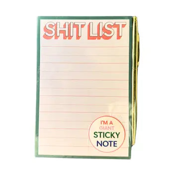 Shit List Sticky Notes