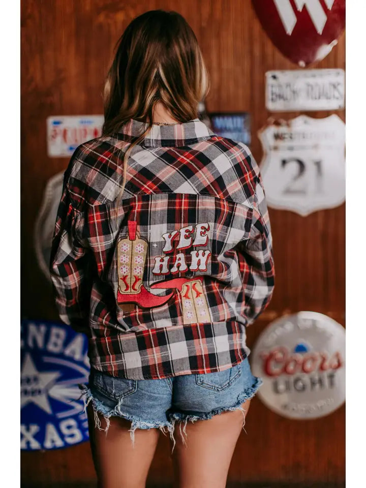 YeeHaw Plaid Flannel