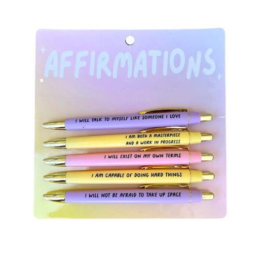 Positive Affirmations Pen Set