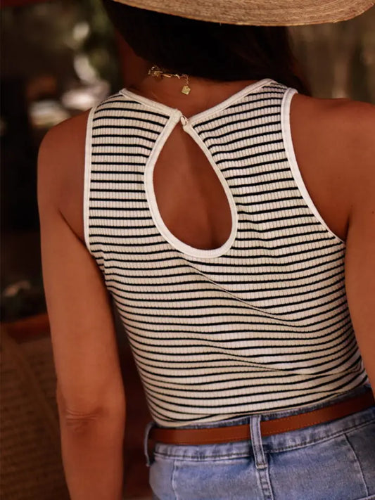 The striped Rib tank