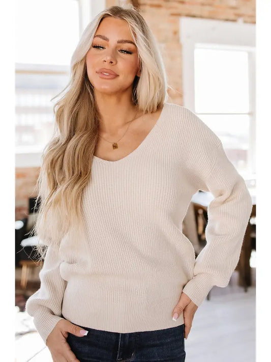 Anna Bow Knot Sweater