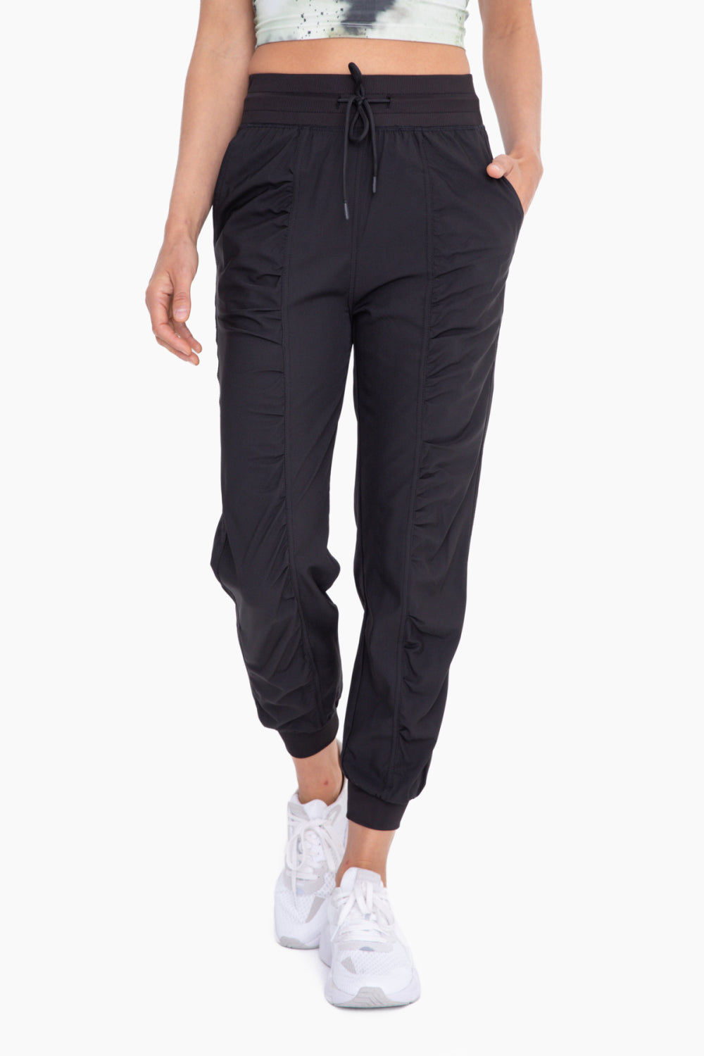 Ruched Front Joggers