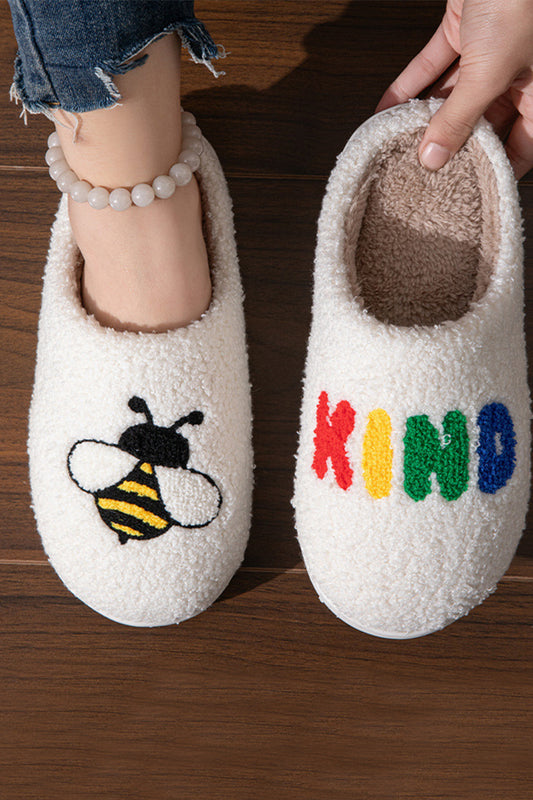 Bee Kind Slippers