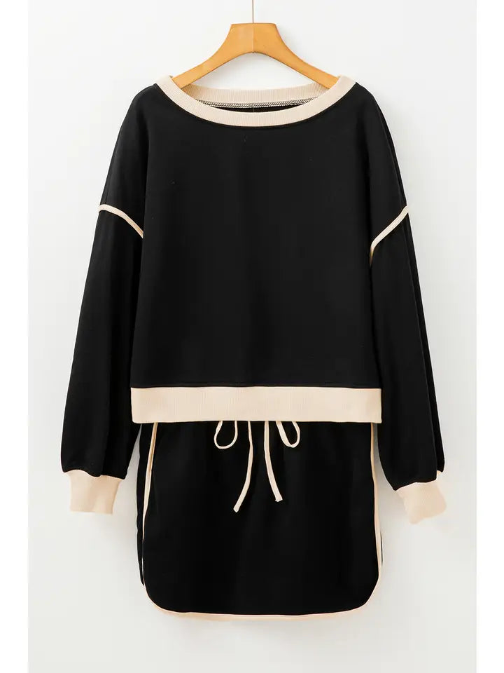 Color Contrast Skort set