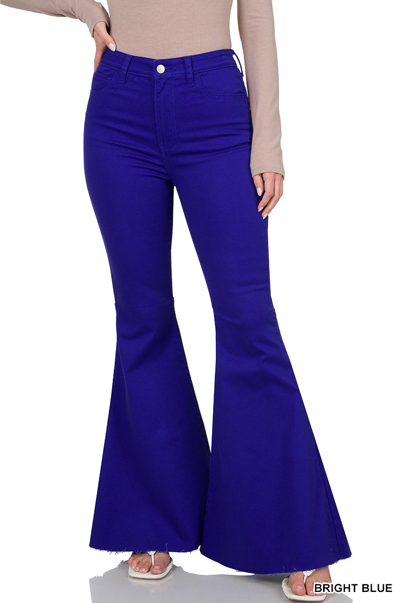 Colored Flare Pants