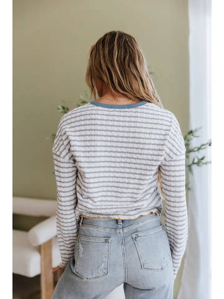 Tina Long Sleeve Henley