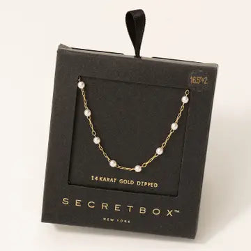Pearl Chained Necklace