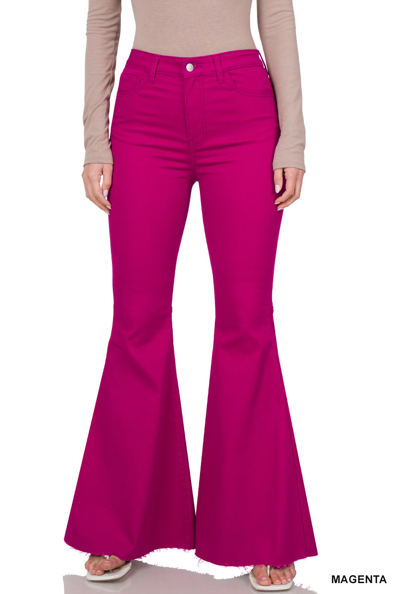 Colored Flare Pants