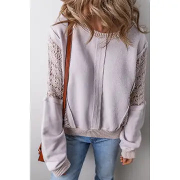 Orchid Detail Sweatshirt